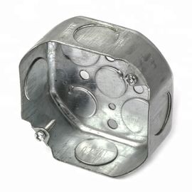 Stahl galvanisierter Rohr-Kasten, Stärke des Metallrohr-Anschlusskasten-0.8-1.5mm