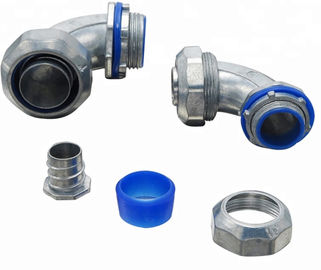 UL Listed Electrical Conduit Fittings Liquid Tight Conduit Connectors 90 Degree